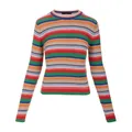 Max Mara Weekend, Knitwear, female, Red, M, Round Neck Knitwear