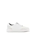 Brioni, Shoes, male, White, 8 UK, White Leather Trainers with Suede Detailing