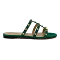 Valentino Garavani, Shoes, female, Green, 4 1/2 UK, Sliders