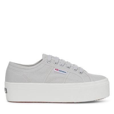 Superga 2790 Linea Up Down - Grey Silver/f Avorio Trainers
