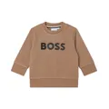 Hugo Boss, Kids, male, Beige, 18 M, Printed Sweatshirt