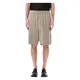 Ami Paris, Shorts, male, Gray, L, Mens Clothing Shorts Light Taupe Ss24