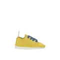 Panchic, Kids, unisex, Yellow, 25 EU, P01 Child's Lace-Up Shoe Suede Yellow-Denim