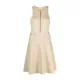 Michael Kors, Dresses, female, Beige, S, Gold Metallic Fit Flare Dress