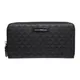 Emporio Armani, Accessories, female, Black, ONE Size, Logo Zip Wallet with Card Slots