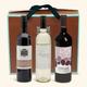 Gifts For Him & Her | Wine Lovers Contemporary Mixed Three | Sauvignon blanc white wine, Cabernet sauvignon malbec red wine, Primitivo red wine | Hay Hampers