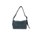 Benedetta Bruzziches, Bags, female, Blue, ONE Size, Metallic Mesh Bag with Blue Crystals