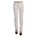 Dondup, Trousers, female, White, W31, Slim Fit White Skinny Trousers