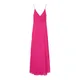 Patrizia Pepe, Dresses, female, Pink, 3Xs, Flowing Maxi Dress with Bustier Top