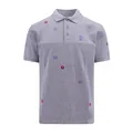 Kenzo, Tops, male, Gray, L, Men`s Clothing T-Shirts Polo Shirt Grey Aw23