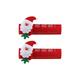 Langray - Snowman Elk Party Microwave Santa Claus Dishwasher Handle Guard, Fridge Handle Covers, Dishwasher Door Handle Cover (a Santa Claus)