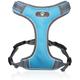 Pet No Pull Dog Harness, Reflective Vest Harness , Easy Control Handle for Small Medium Large Dog Light Blue-M