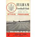 Fulham v Ipswich Town official programme 10/02/1962