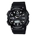 CASIO Sports Solar Powered Mens Black Analog/Digital Combo