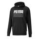 PUMA Contrasting Colors Logo Drawstring Black