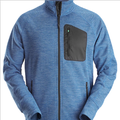 Snickers FlexiWork Fleece Jacket - True Blue/Black - XXXL