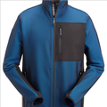 Snickers FlexiWork Full Zip Midlayer Jacket - True Blue/Black - XL