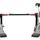 2017 DW DW 9002 Double Bass Drum Pedal with Tri-Pivot Toe Clamp