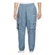 Nike Air Athleisure Casual Sports Multiple Pockets Woven Long Pants Blue