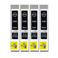 4 Black Ink Cartridges to replace Epson T0801 Compatible/non-OEM from Go Inks