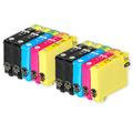 2 Set of 4 + extra Black Ink Cartridges to replace Epson 603XL+603XLBk Compatible/non-OEM from Go Inks (10 Inks) Black/Cyan/Magenta