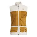 adidas Adicross Full-Zip Golf Vest 'Beige Brown'