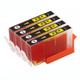 Go Inks 4 Yellow Compatible HP 364Y (HP364XL) Printer Ink Cartridges