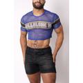 CellBlock 13 Challenger Crop Mesh Top