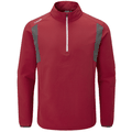 PING POWER GOLF PULLOVER - FIREBRICK - L