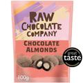 Raw Choc The Raw Chocolate Company Chocolate Almonds, 100g