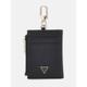 Guess Saffiano Leather Card Holder Keyring