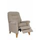 Celebrity Sandhurst Legged Recliner Chair - Fabric - Single Motor, Leather