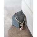 Wareham Granite Square Door Stop Grey