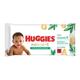 Huggies Natural +Vitamin E 0% Plastic Baby Wipes 48 Wipes