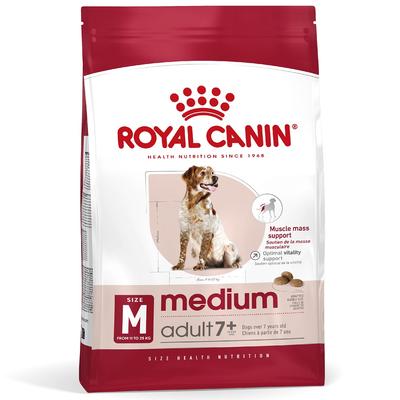 15kg Medium Adult 7+ Royal Canin Dry Dog Food