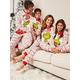 The Grinch Mens Grinch Stripe Family Mini Me Christmas Pyjamas - Beige