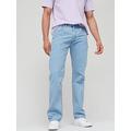 Levi's 501® Original Straight Fit Jeans - Canyon Moon - Light Blue, Stone Wash, Size 32, Inside Leg L=34 Inch, Men