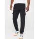 adidas Originals Men's Essential Trefoil Cargo Pants - Black/White, Black/White, Size Xs, Men