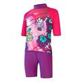 Speedo Girls Learn to Swim Sun Protection Top & Short, Pink, Size 5-6 Years, Women