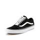 Vans Unisex Old Skool Trainers - Black/White, Black/White, Size 4, Men