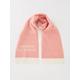 Armani Exchange Wool Mix Blanket Scarf - Pink, Pink, Women
