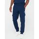 adidas Originals Men's Essential Trefoil Cargo Pants - Navy, Navy, Size M, Men
