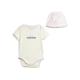 adidas Sportswear All in One and Bib Gift Set - Pink, Pink, Size 18-24 Months