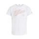 Tommy Hilfiger Girls Hilfiger Script Short Sleeve T-shirt - White, White, Size Age: 10 Years, Women
