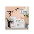 Teamson Kids Little Chef Chelsea Modern Play Kitchen - White / Gold