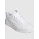 adidas Originals Womens Nizza Platform Trainers - White, White/White, Size 3, Women