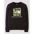 The North Face Teen Redbox Crew - Black