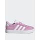 adidas Sportswear Girls Kids Vl Court 3.0 Trainers - Purple, Purple, Size 13 Younger