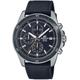 Chronograph CASIO EDIFICE "EFR-526L-2CVUEF" Armbanduhren schwarz (blau) Herren Quarzuhren