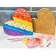 Valentines Craft Kit-Free Standing Heart-Craft For Children & Adults-Valentines Lockdown Gift-Wedding Craft-Valentines Decoration-Paint Set